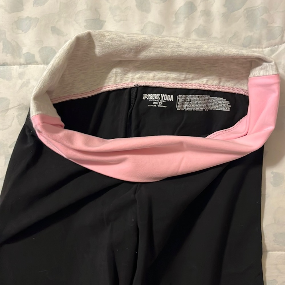 PINK yoga capri leggings